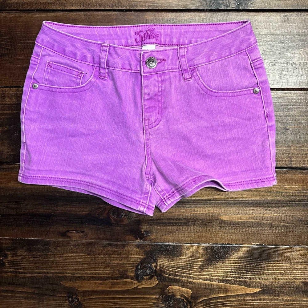 Purple Kids Shorts